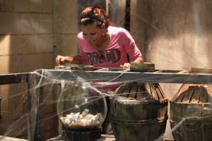 Eva Longoria à Fort Boyard