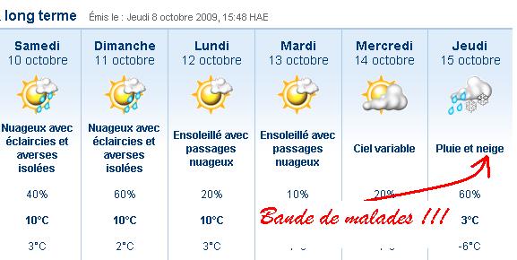 ouais, on retourne bientôt dans nos igloos